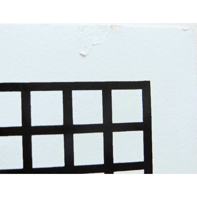 Nicholas Krushenick Serigraph "Untitled (Wire Mill Variant)" For Sale - Image 4 of 6