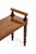 Brown English Mahogany Hall Bench For Sale - Image 8 of 12