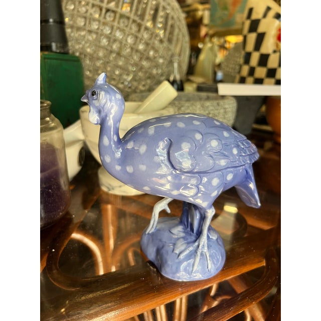 Mid-Century Modern 1970s Italian Ceramic Pheasant Stamped Italy For Sale - Image 3 of 5