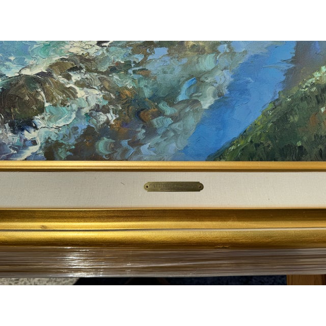 Howard Behrens – “California Shores” – Hand-Signed, Hand-Embellished Giclée on Canvas 320/500 (Framed) This stunning...