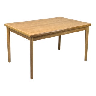 Extendable Oak Dining Table from Ansager Møbelfabrik, 1960s For Sale