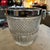 1980s Modernist Crystal and Silver Plate French Wine Cooler For Sale - Image 4 of 12