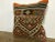 Boho Chic Vintage Turkish Multicolor Kilim Pillow Cover For Sale - Image 3 of 6