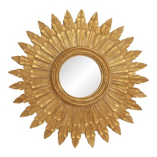 Santo Gold Leaf Mirror For Sale