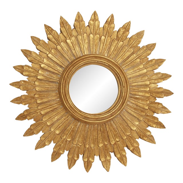 Santo Gold Leaf Mirror For Sale