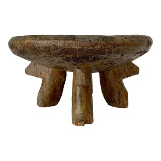 Vintage African Mini Stool For Sale
