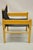 Mid-Century Modern Vintage Mid Century Modern Scandinavian Black Canvas Birch Wood Lounge Chair For Sale - Image 3 of 11