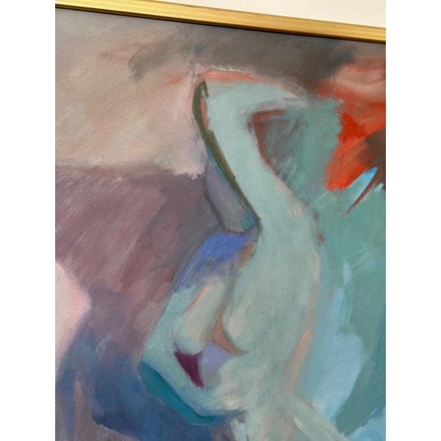 Anna Lewenhaupt, Frozen Movement, 1988, Oil on Canvas, Framed For Sale - Image 9 of 18