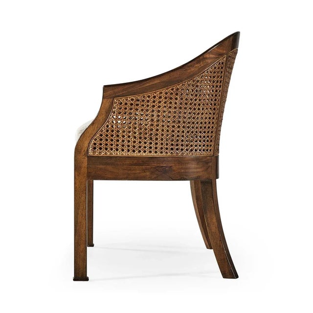 Traditional Georgian Walnut Bench For Sale - Image 3 of 6