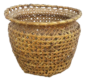 Wicker Basket Plant Cachepot