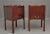 1960s Georgian Mahogany Tray Top Bedside Cabinets, 1960s, Set of 2 For Sale - Image 5 of 10