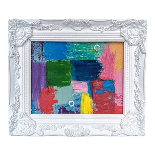 Original Abstract "Tulip Fields" Painting For Sale