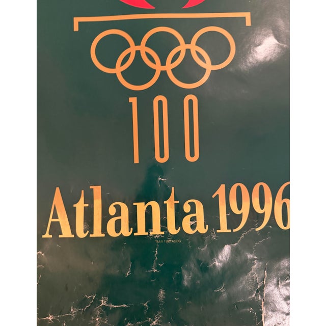 1990s The Atlanta Committee for the Olympic Games (Acog) - Centennial Olympic Games, Atlanta 1996, Offset Lithograph Poster on Paper For Sale - Image 5 of 5