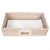 Artifacts Rattan Guest Towel - Rectangular Napkin Holder with Cutout in White Wash For Sale - Image 4 of 8