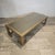 Brown Full Brass Greek Key Coffee Table, 1975 For Sale - Image 8 of 10