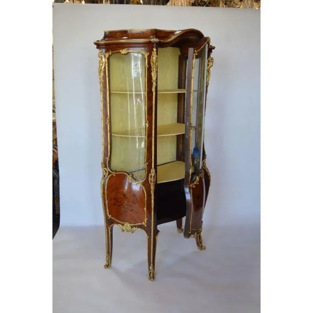 French 19th Century Linke Style Bombay Vitrine For Sale - Image 4 of 13