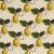 Sample - Schumacher x Johnson Hartig Le Citron Fabric in Natural For Sale
