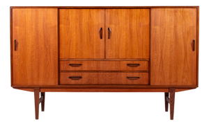 Mid-Century Danish Teak and Rosewood Sideboard from P. Westergaard Møbelfabrik, 1960s