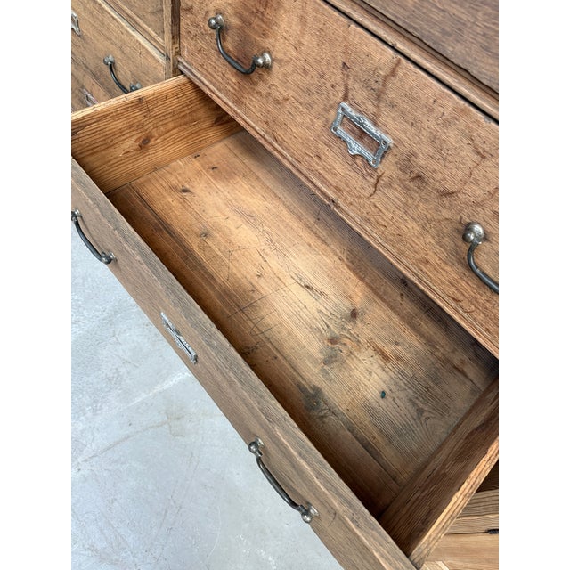 Large Vintage Cabinet with Drawers, 1940s For Sale - Image 16 of 18