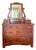American Victorian Walnut Chest With Carved Detail, Davis Cabinet Company For Sale