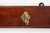 Art Nouveau Coat Rack in Brass and Oak, France, 1900s For Sale - Image 9 of 10