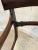 Wood Antique Regency Mahogany Desk Chair For Sale - Image 7 of 13