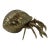 Cast Bronze Hermit Crab Sculpture Ribbed Shell Form With Sculptural Claw Detail For Sale