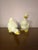 An adorable pair of ceramic ducks. The wings and bills are highlighted with a soft yellow. These cuties would be the...