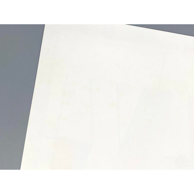 Otto Herbert Hajek, Composition, Color Screen Print, 1985 For Sale - Image 14 of 16