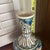 Vintage Kütahya Pottery Vase, Iznik Floral Design For Sale - Image 10 of 11