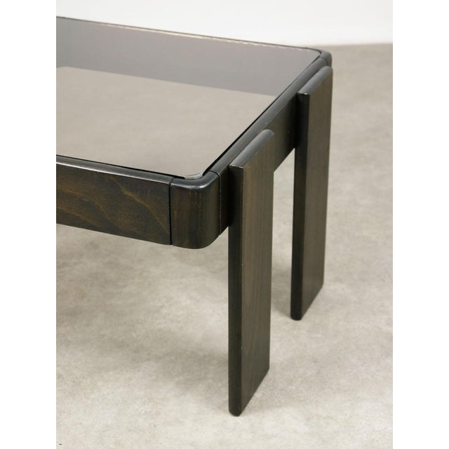 Small Vintage Coffee Table by Gianfranco Frattini, 1970s For Sale - Image 11 of 13