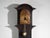 Black Longcase Clock in Painted Pine, Central Europe, 1850 For Sale - Image 8 of 18