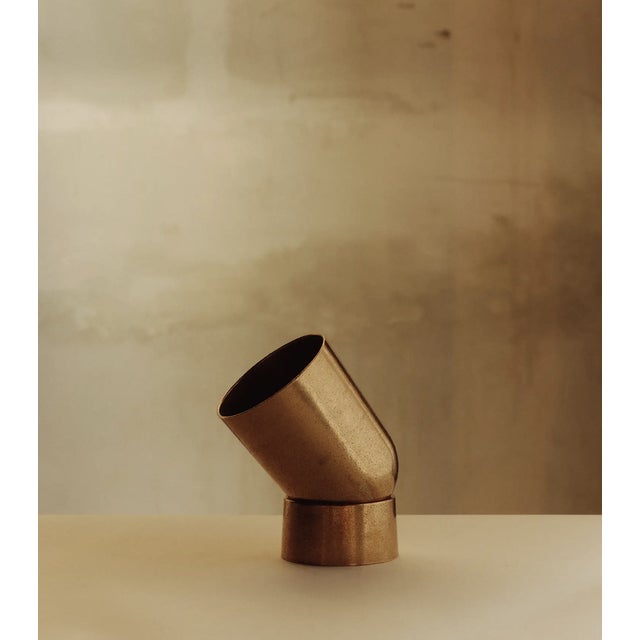 Studio Henry Wilson Polished Cast Bronze Spot Light Table Lamp For Sale - Image 13 of 17