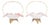 19th Century Napoleon III Opaline and Gilded Brass Baskets, Set of 2 For Sale