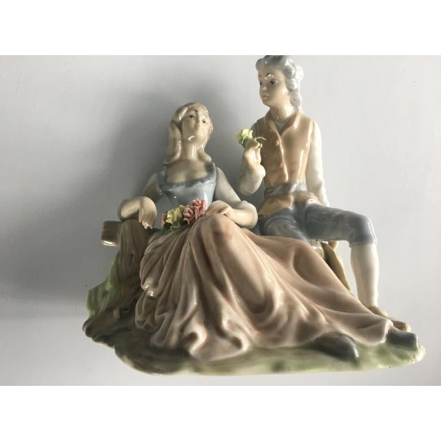 Porcelain Figure of Young Couple from Tenora Valencia, 1950s For Sale - Image 15 of 15