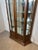 Vintage Display Cabinet in Oak with Glass Shelves For Sale - Image 4 of 8