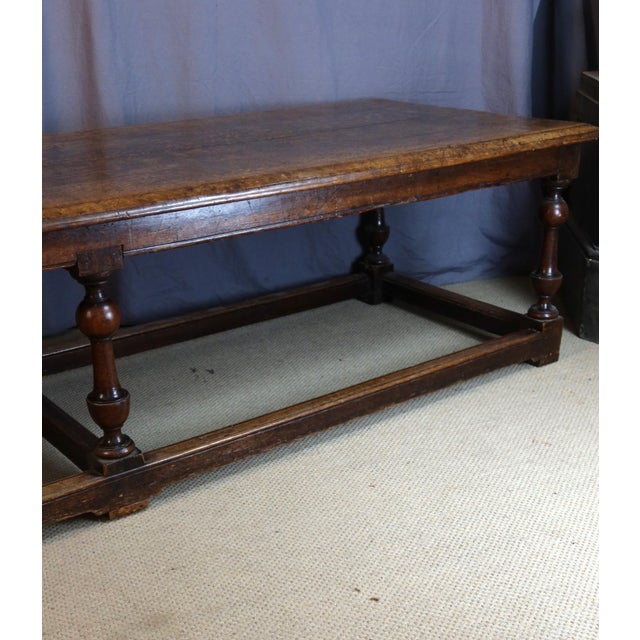 Wood Dining Table in Oak For Sale - Image 7 of 13