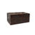 This rectangular wooden box is a striking example of East Asian-inspired craftsmanship, featuring a deep, warm mahogany...