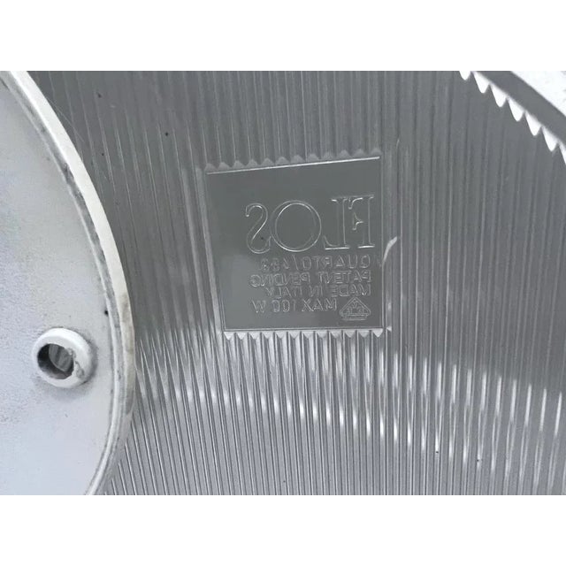 White Vintage Quarto Sconces by Afra & Tobia Scarpa for Flos, Italy, 1970s, Set of 2 For Sale - Image 8 of 9