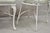 Vintage Art Nouveau Style Cast Aluminum Sunroom Patio Dining Chairs - Set of 3 For Sale - Image 9 of 12