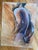 Contemporary Figurative Oil, Pastel and Charcoal Sketch For Sale In Seattle - Image 6 of 8