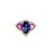 Natural Sapphire Diamond Ring 14k Gold 3.43 TCW Certified, Size 6.5 For Sale - Image 10 of 12