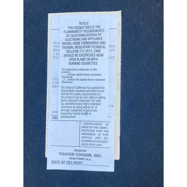 Set of 4-Milo Baughman Leather and Bronze Dining Chairs for Thayer Coggin For Sale - Image 10 of 12