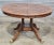 Wood Theodore Alexander Regency Style Flame Mahogany Round Expanding Dining Table For Sale - Image 7 of 13