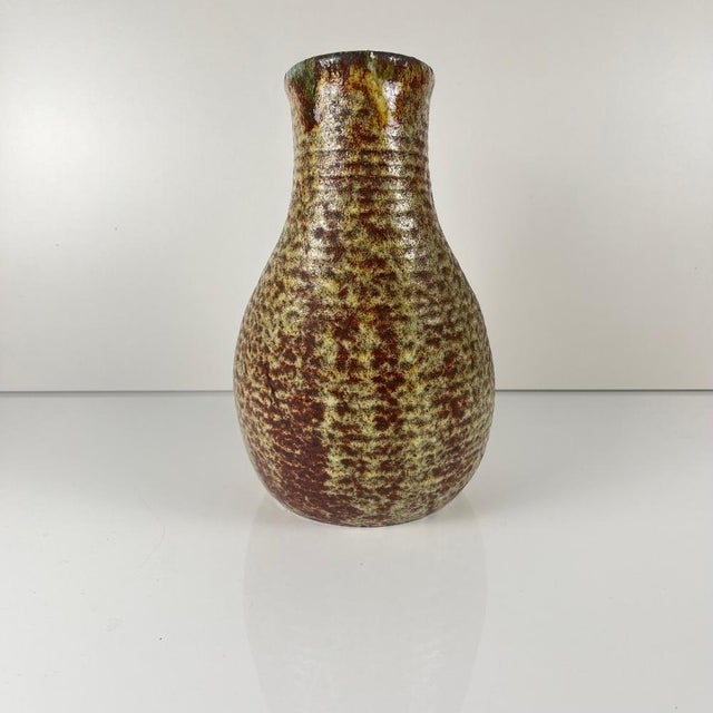 Double vase in the Accolay style, speckled stoneware, 1960-70 Dimensions: 15 x 13 cm Height: 24 cm Very good condition,...