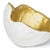 Regina Andrew Pina Metal Bowl Set, White/Gold For Sale In Detroit - Image 6 of 9