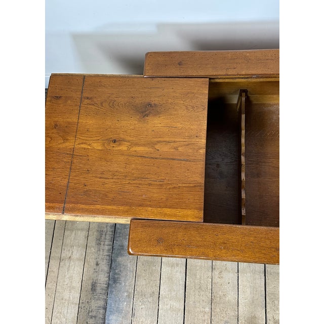 Oak Coffee Table, 1980s For Sale - Image 9 of 10