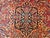 Early 20th Century Persian Kashan Rug, Hand-Knotted Wool & Cotton, Floral Design, Red & Navy, 5x7 For Sale - Image 12 of 16