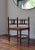 Wood Vintage Turned Wood Corner Chair, 1950s For Sale - Image 7 of 7