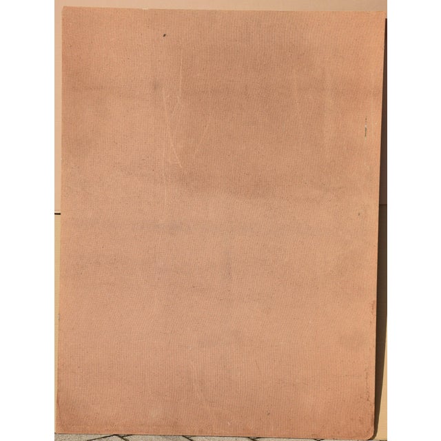 Dieter Nuhr, Thunderstorm at Sea, 1985, Large Acrylic Painting For Sale - Image 8 of 9